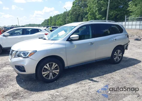 2019 Nissan Pathfinder Sl z USA, uszkodzony, nr VIN 5N1DR2MM0KC626547